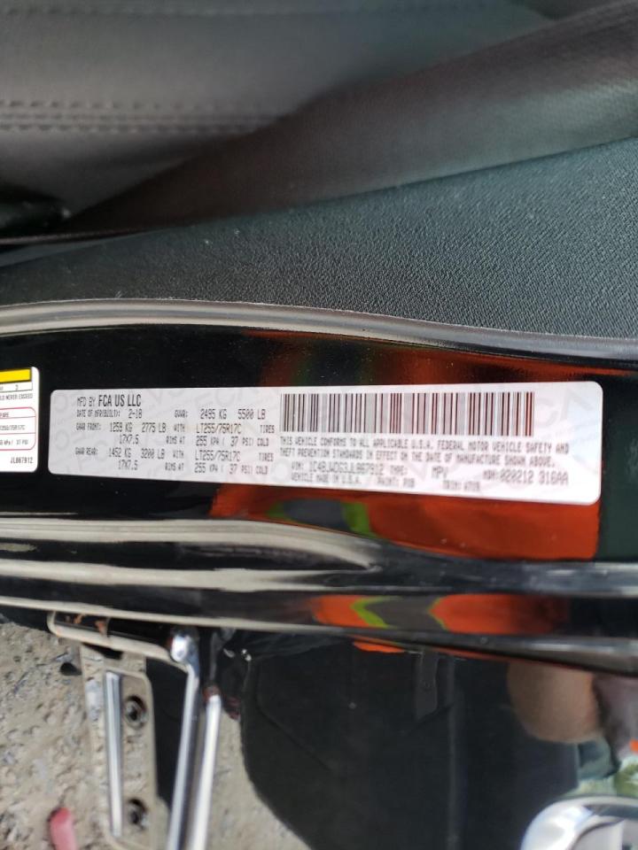 Photo 10 from auction – 2018 JEEP WRANGLER U with VIN 1C4BJWDG3JL867912