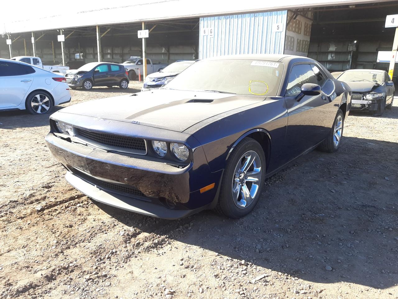 Photo 2 from auction – 2014 DODGE CHALLENGER with VIN 2C3CDYAG6EH307739