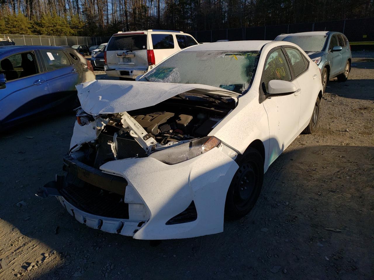 Photo 2 from auction – 2017 TOYOTA COROLLA L with VIN 5YFBURHE8HP586823