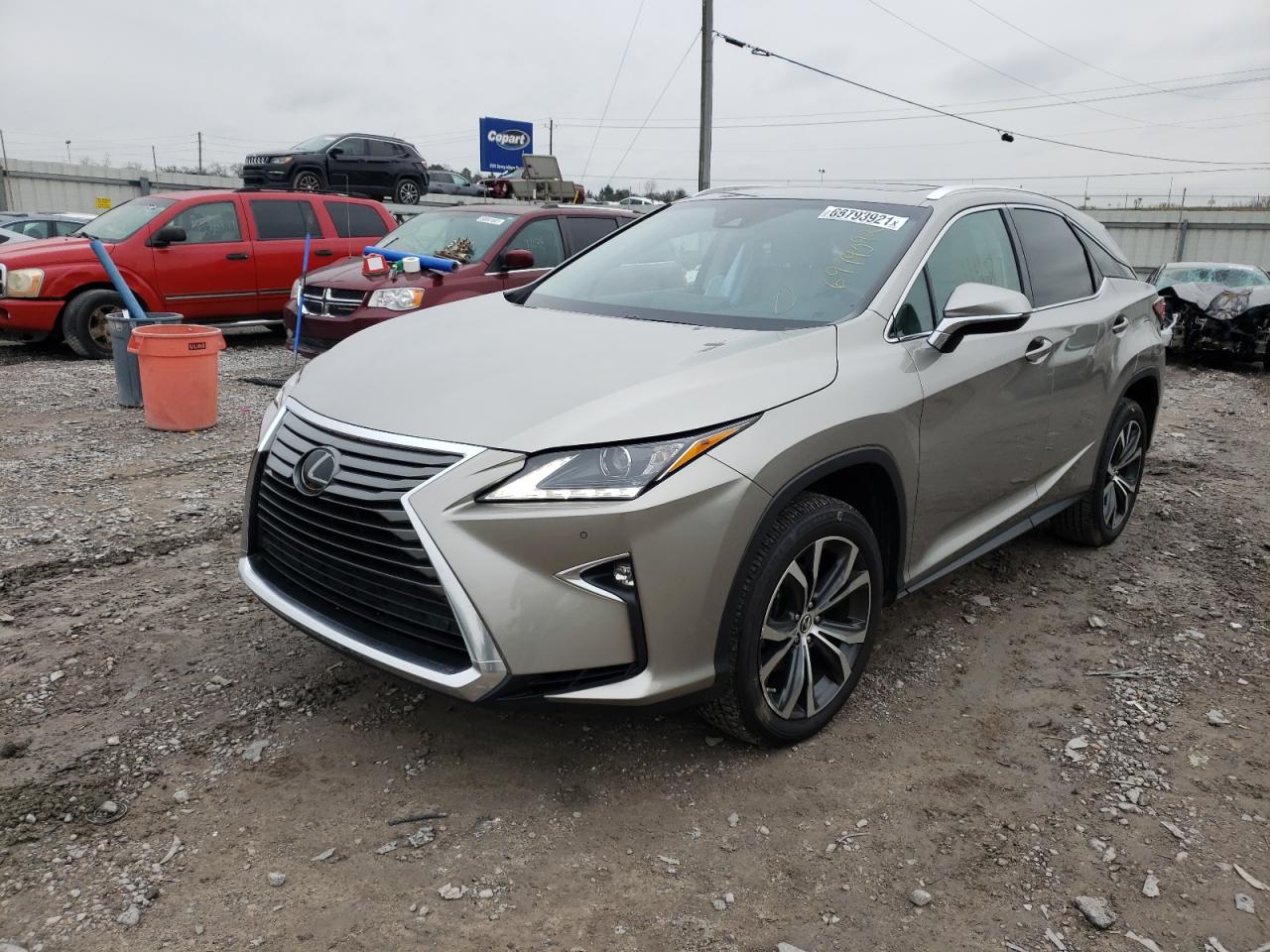 Photo 2 from auction – 2019 LEXUS RX 350 BAS with VIN 2T2ZZMCA5KC134211