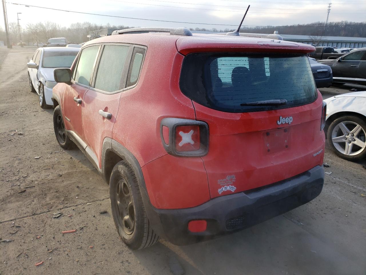 Photo 3 from auction – 2015 JEEP RENEGADE S with VIN ZACCJAAT0FPB63149