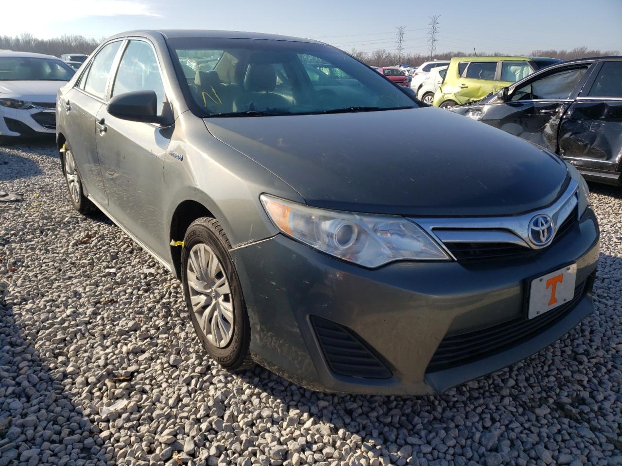 TOYOTA CAMRY HYBR 2013 with VIN 4T1BD1FK8DU078564 - Photo from auction