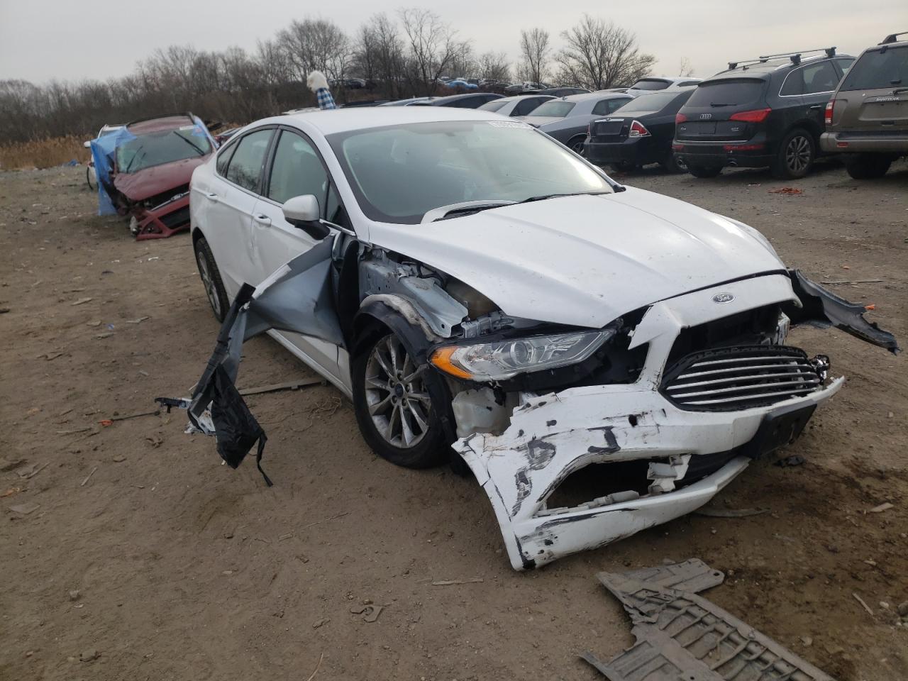 Photo 9 from auction – 2017 FORD FUSION SE with VIN 3FA6P0LU3HR384703