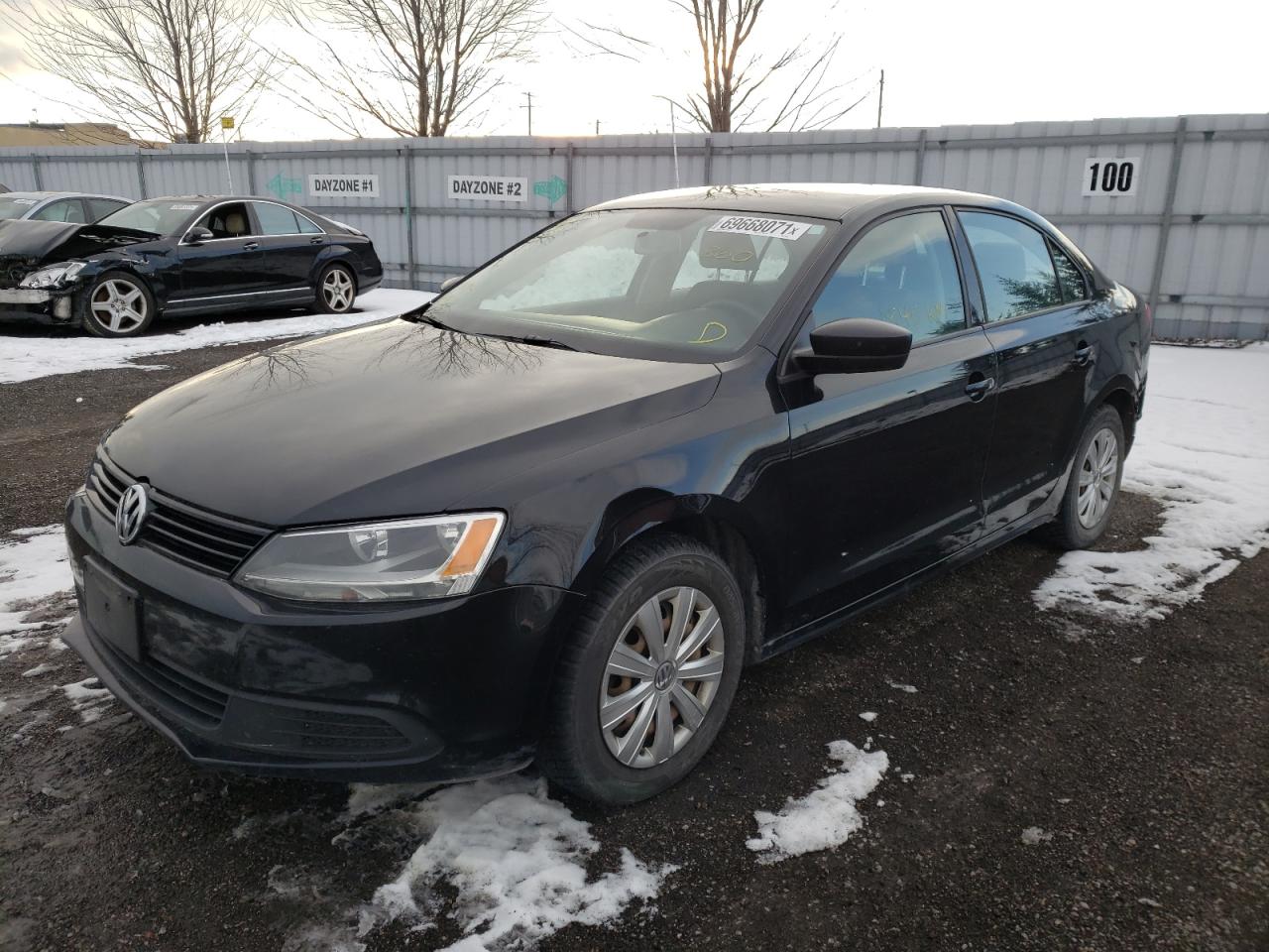 Photo 2 from auction – 2013 VOLKSWAGEN JETTA BASE with VIN 3VW1K7AJ4DM365859
