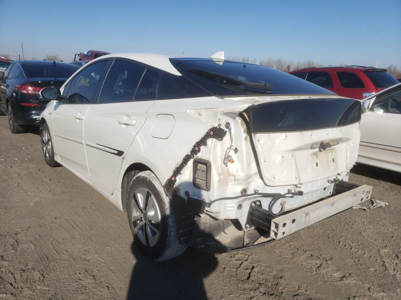 Photo 3 from auction – 2016 TOYOTA PRIUS with VIN JTDKARFU3G3018103