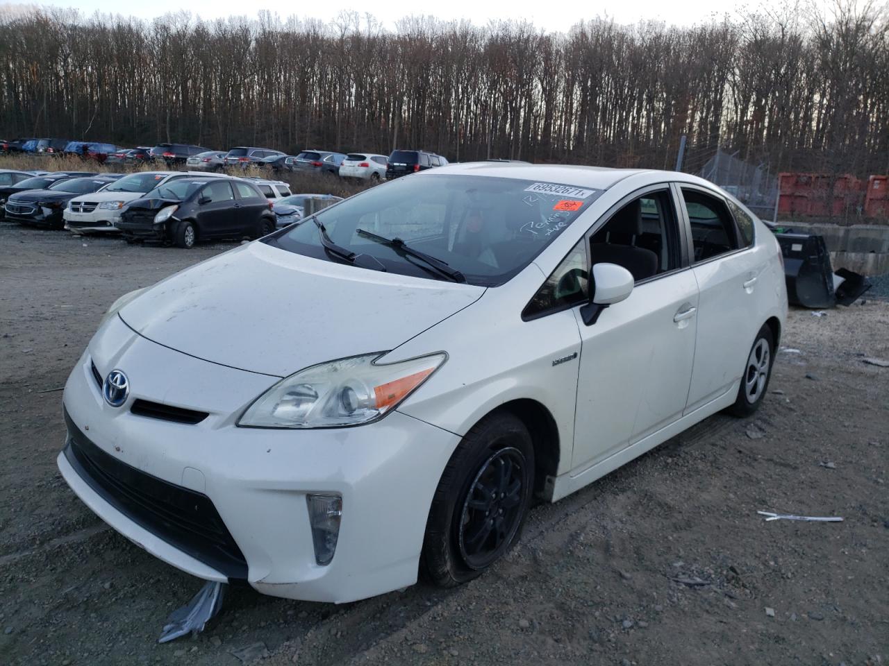 Photo 2 from auction – 2013 TOYOTA PRIUS with VIN JTDKN3DU9D5578907