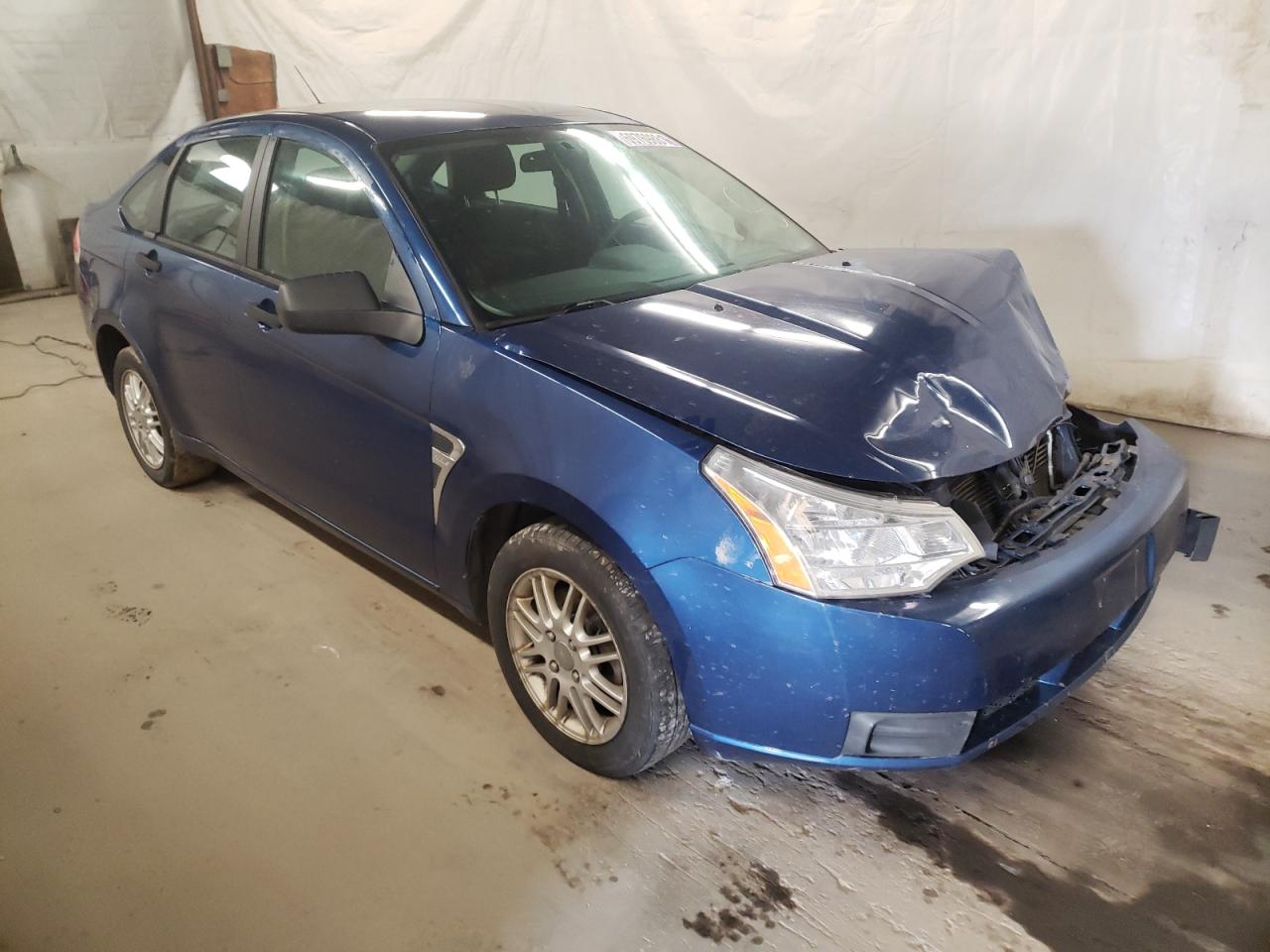 FORD FOCUS se 2008 with VIN 1FAHP35N88W173400 - Photo from auction