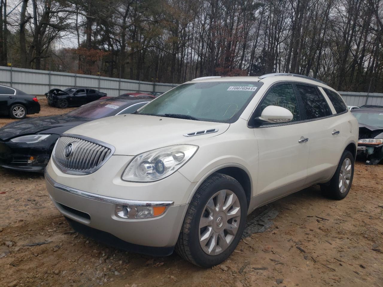 Photo 2 from auction – 2012 BUICK ENCLAVE with VIN 5GAKRDED2CJ119721