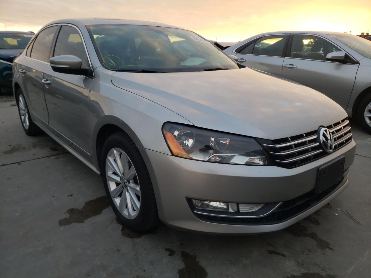 VOLKSWAGEN PASSAT SEL 2013 with VIN 1VWCH7A31DC099355 - Photo from auction