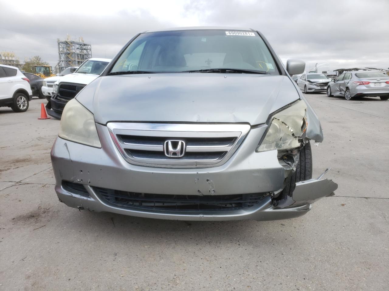 Photo 9 from auction – 2005 HONDA ODYSSEY EX with VIN 5FNRL38405B073756