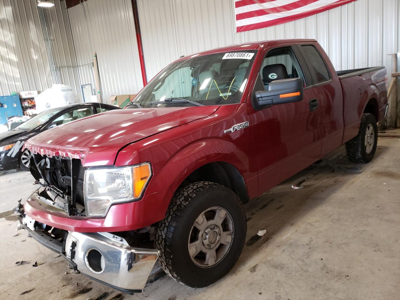 Photo 2 from auction – 2013 FORD F150 SUPER with VIN 1FTFX1EFXDFC70154