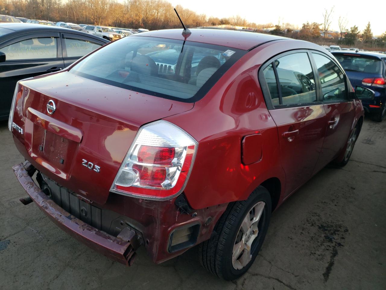 Photo 4 from auction – 2007 NISSAN SENTRA 2.0 with VIN 3N1AB61E27L624958