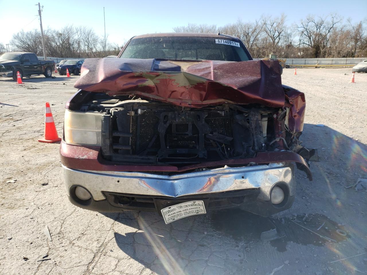 Photo 9 from auction – 2008 GMC SIERRA K15 with VIN 2GTEK13M581205494
