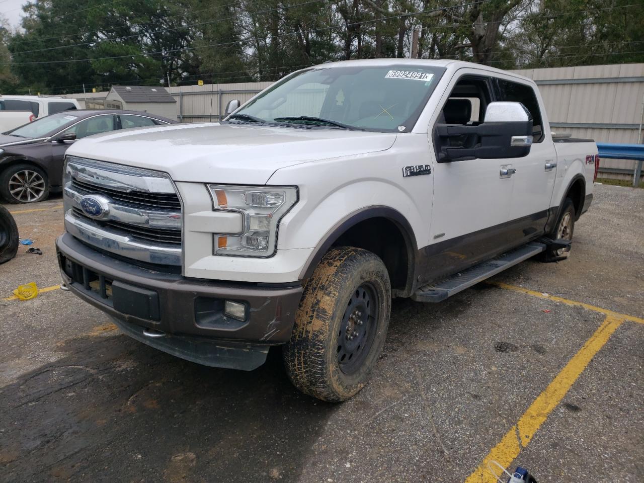 Photo 2 from auction – 2015 FORD F150 SUPER with VIN 1FTEW1EG8FKE69043