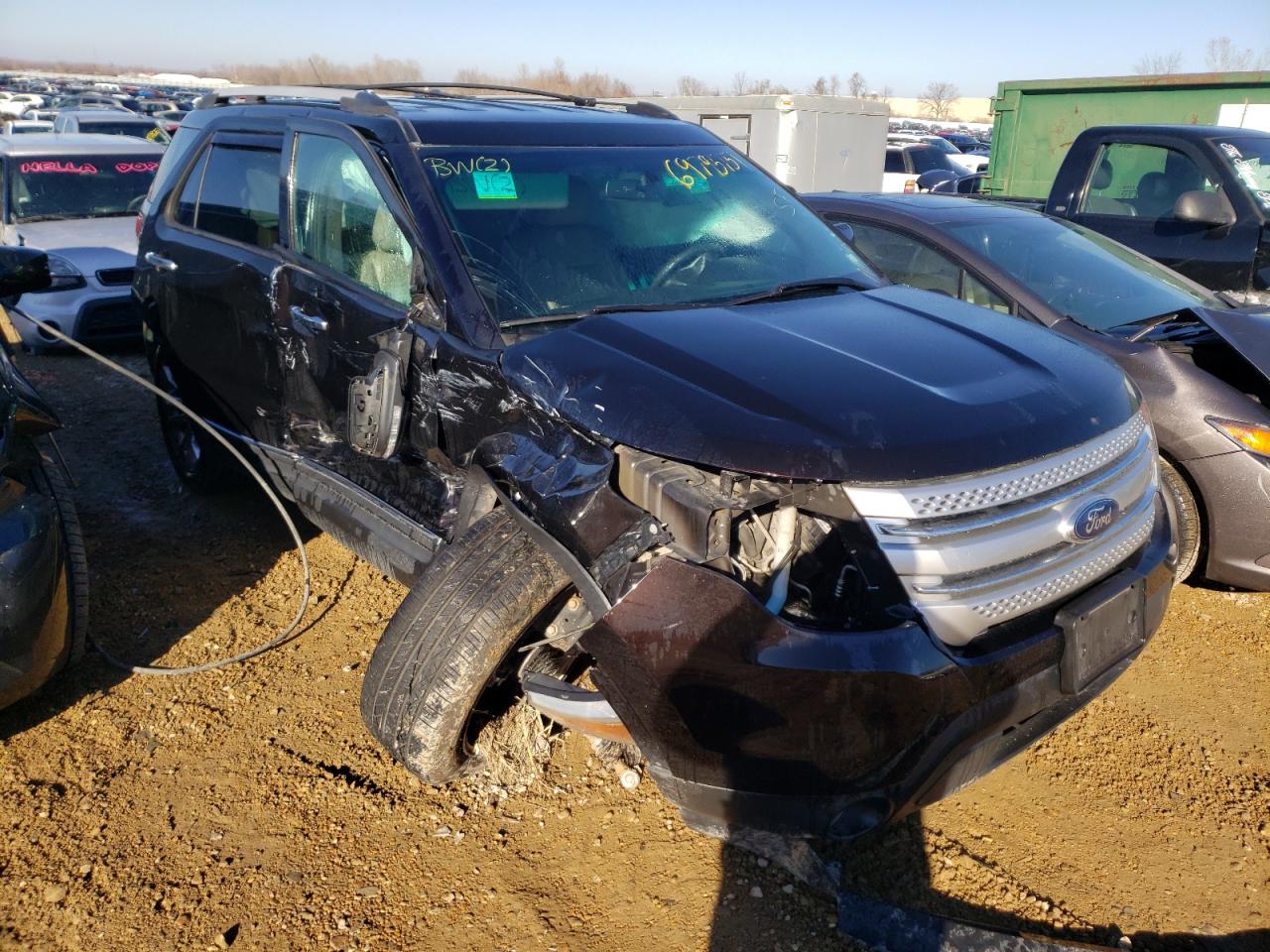 FORD EXPLORER X 2013 with VIN 1FM5K8D80DGB62038 - Photo from auction
