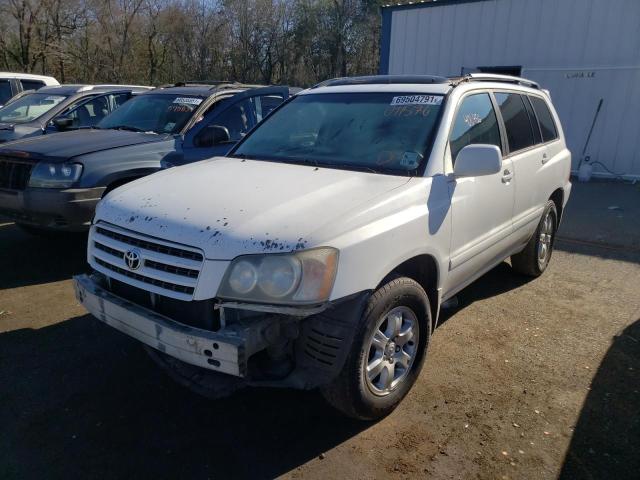 Photo 2 from auction – 2002 TOYOTA HIGHLANDER with VIN JTEGD21A820041576