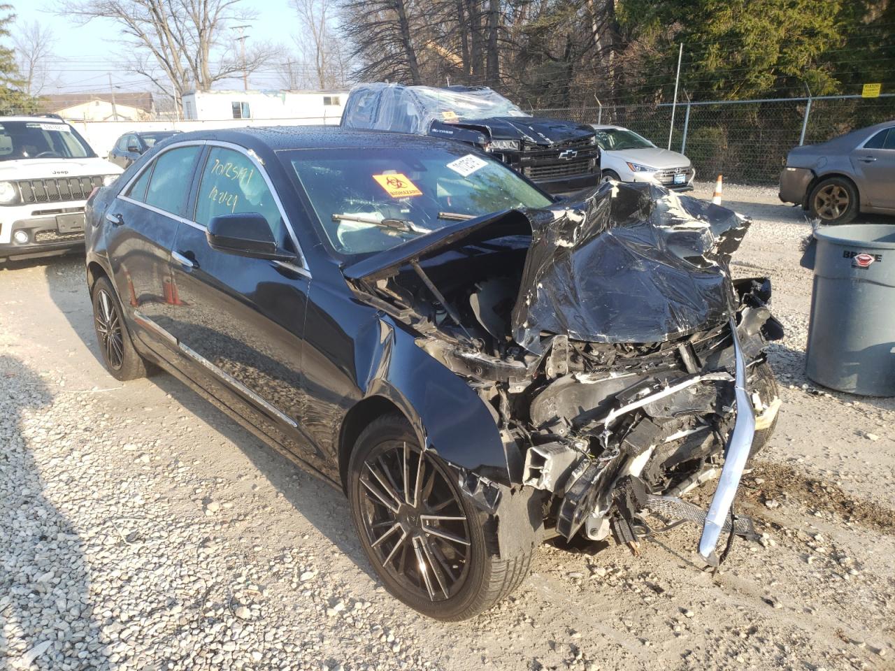 CADILLAC ATS 2014 with VIN 1G6AG5RX0E0168552 - Photo from auction