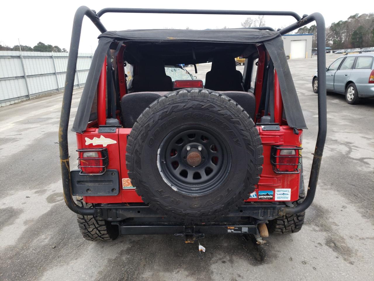 Photo 10 from auction – 2003 JEEP WRANGLER C with VIN 1J4FA39SX3P311695