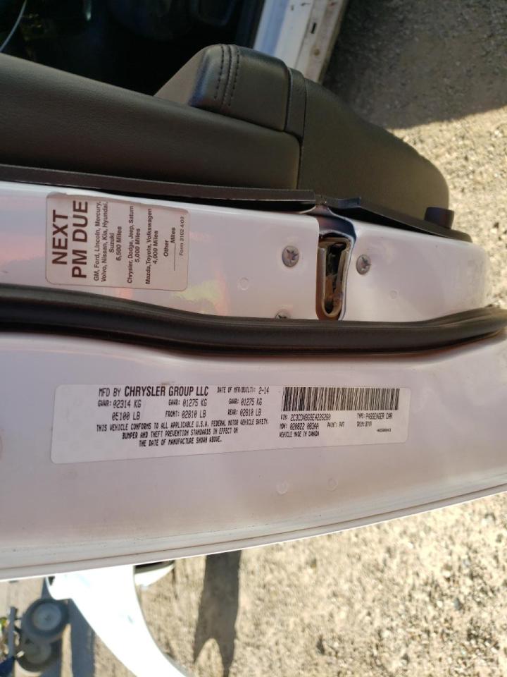 Photo 10 from auction – 2014 DODGE CHARGER SE with VIN 2C3CDXBG9EH226260