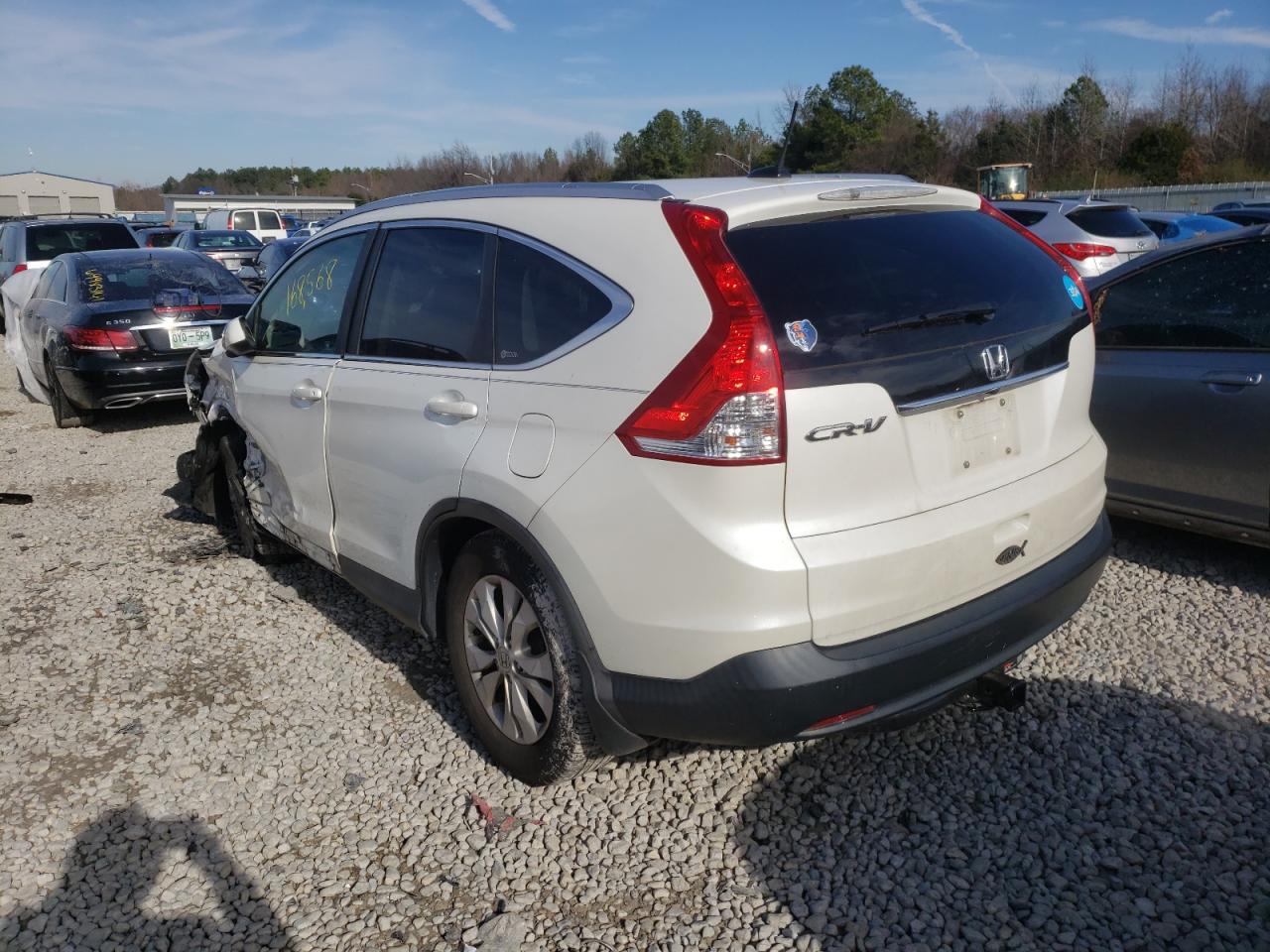 Photo 3 from auction – 2012 HONDA CR-V EXL with VIN 5J6RM3H77CL027031