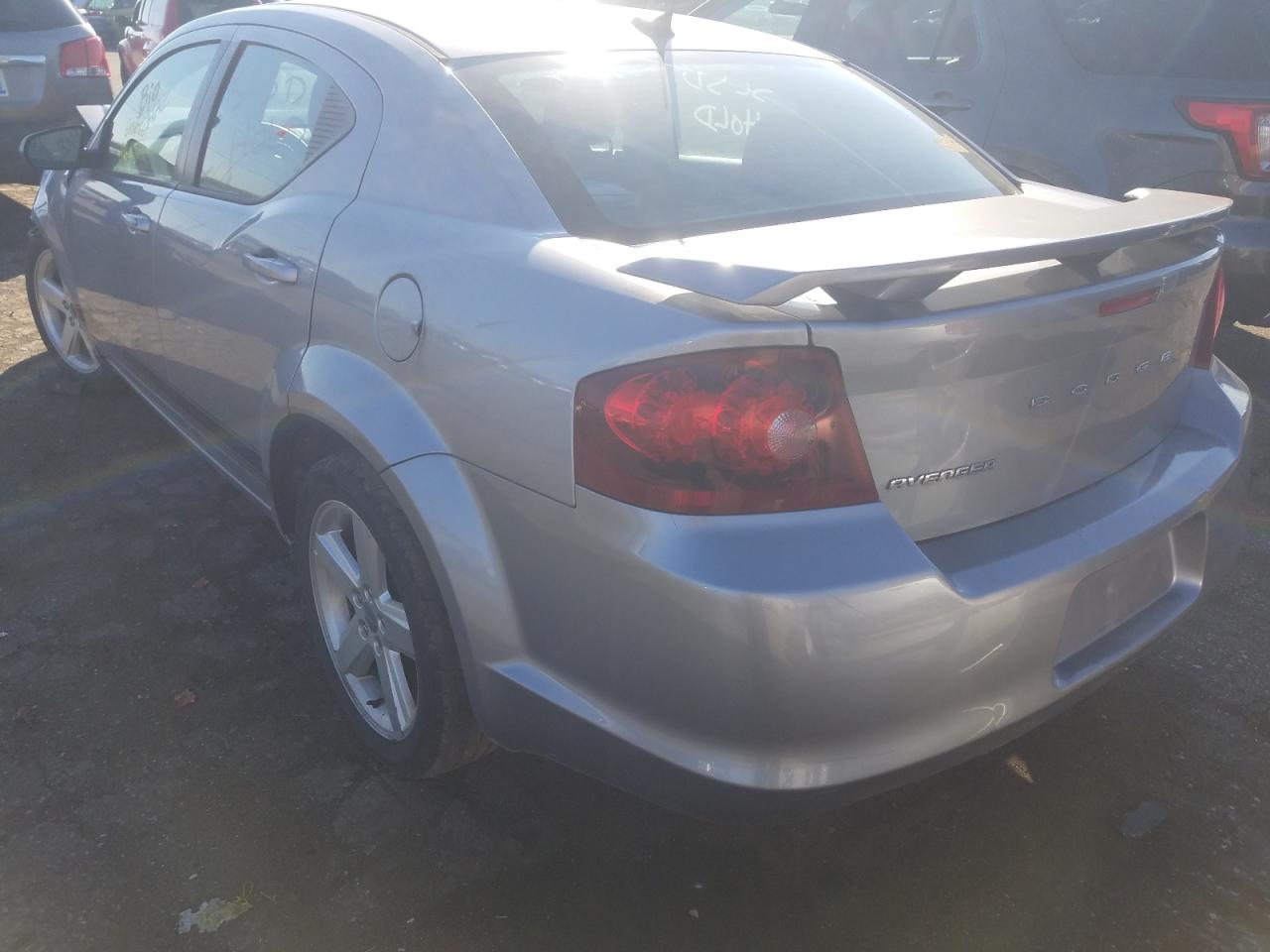 Photo 3 from auction – 2013 DODGE AVENGER SE with VIN 1C3CDZAB4DN529549