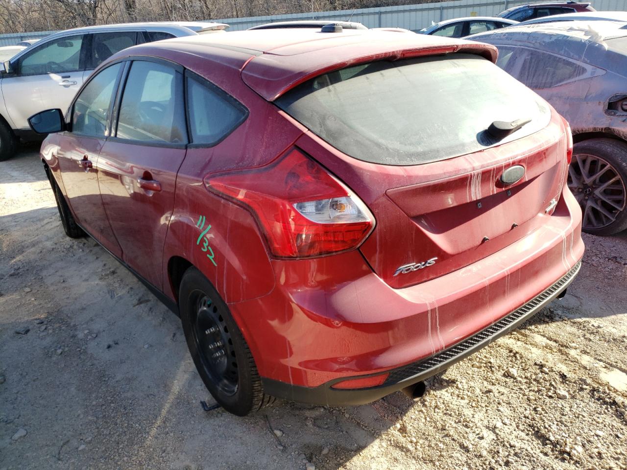 Photo 3 from auction – 2012 FORD FOCUS SE with VIN 1FAHP3K21CL415528