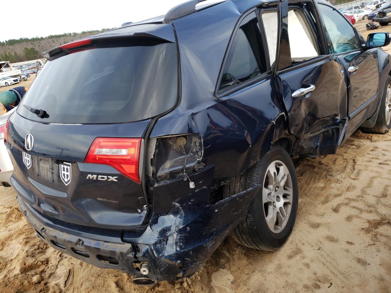 Photo 9 from auction – 2009 ACURA MDX TECHNO with VIN 2HNYD28479H513615