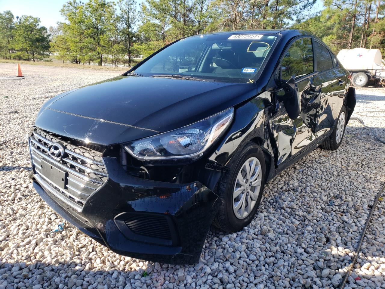 Photo 2 from auction – 2021 HYUNDAI ACCENT SE with VIN 3KPC24A62ME142414