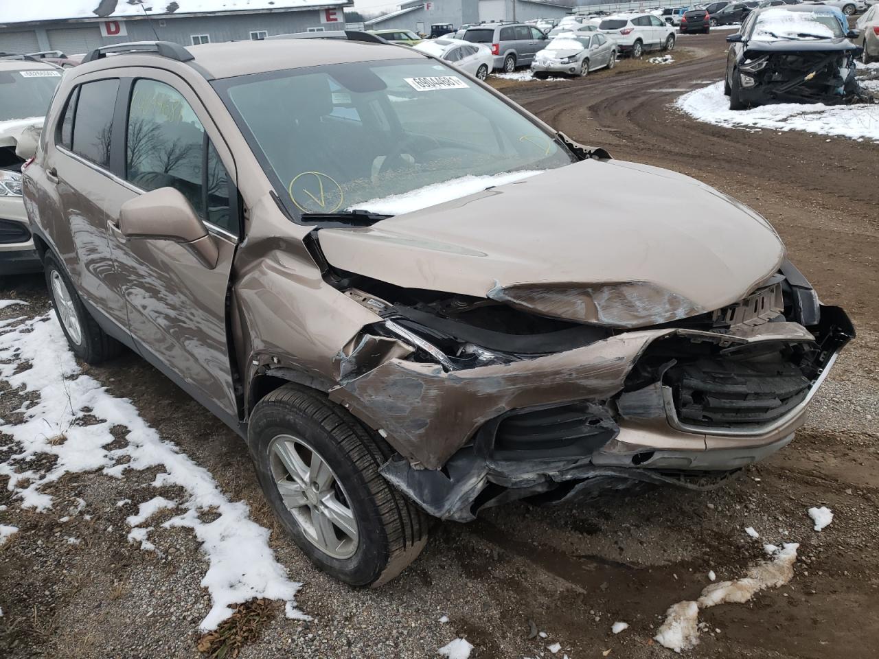 CHEVROLET TRAX 1LT 2018 with VIN 3GNCJLSB5JL325801 - Photo from auction