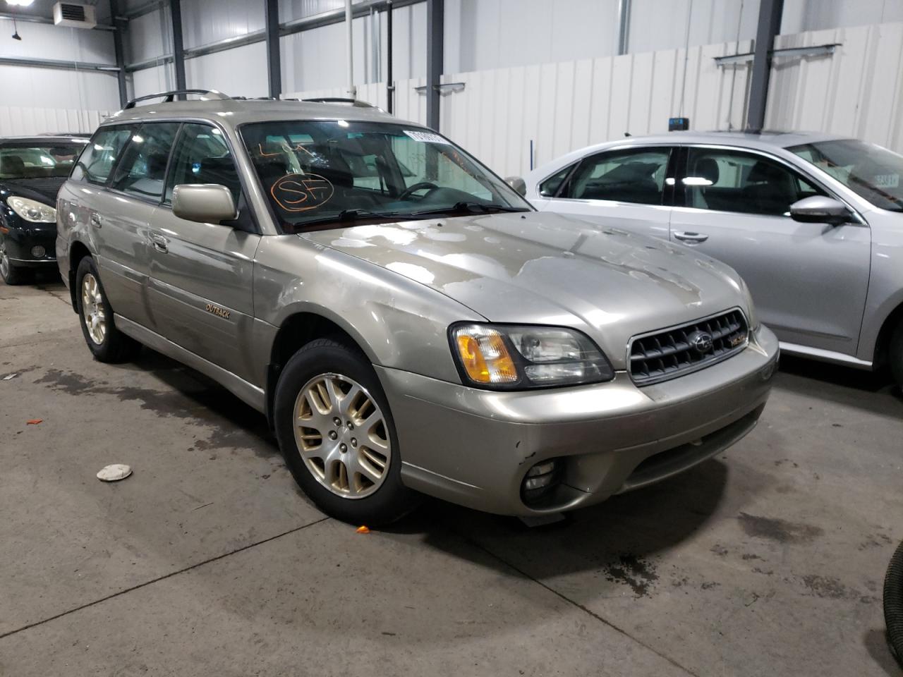 SUBARU LEGACY OUT 2003 with VIN 4S3BH895837650396 - Photo from auction