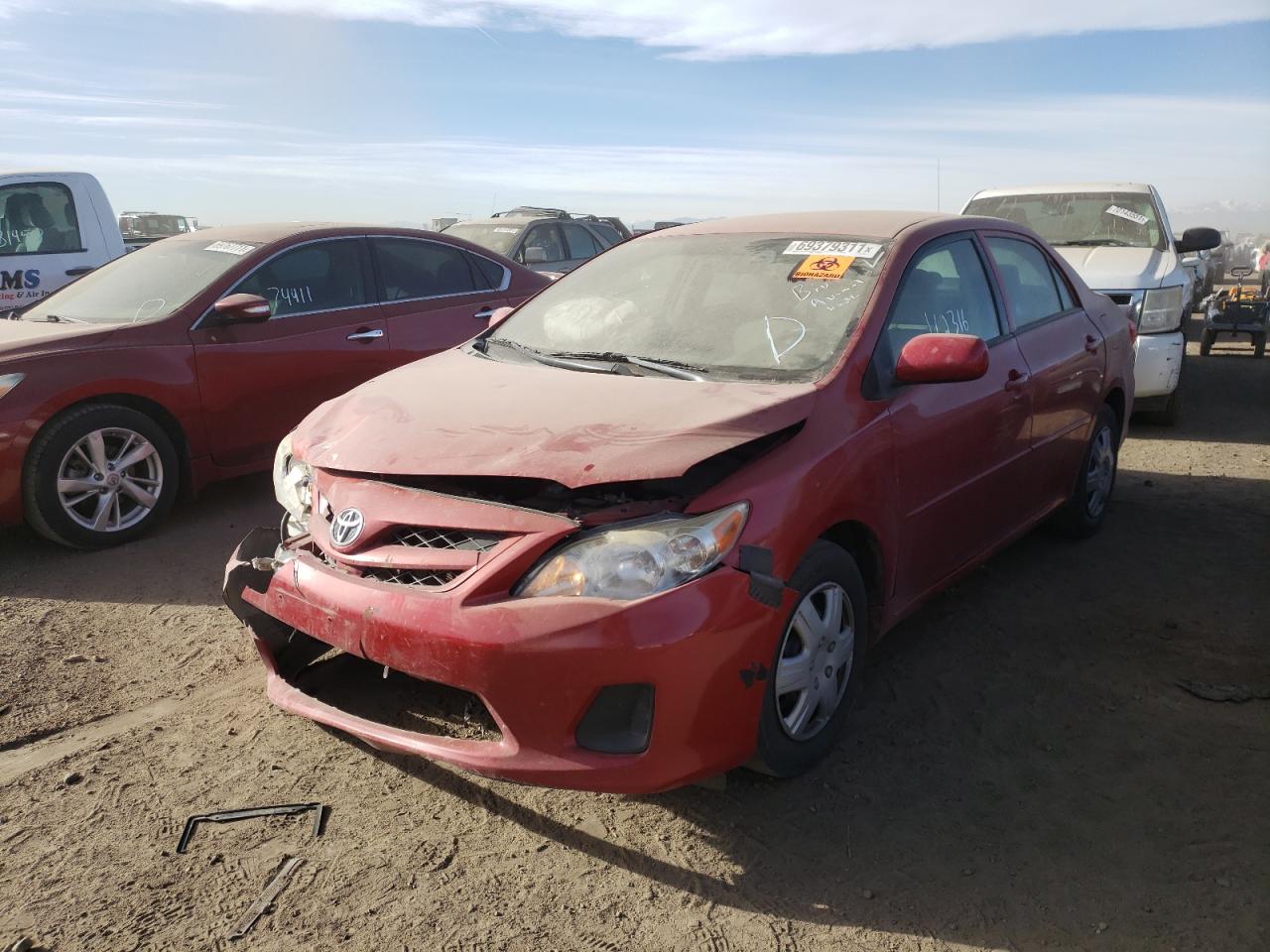 Photo 2 from auction – 2011 TOYOTA COROLLA BA with VIN JTDBU4EE8B9161347