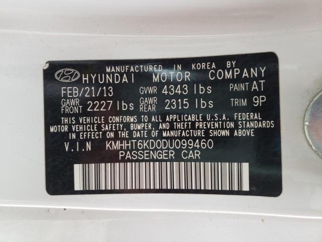 Photo 10 from auction – 2013 HYUNDAI GENESIS with VIN KMHHT6KD0DU099460