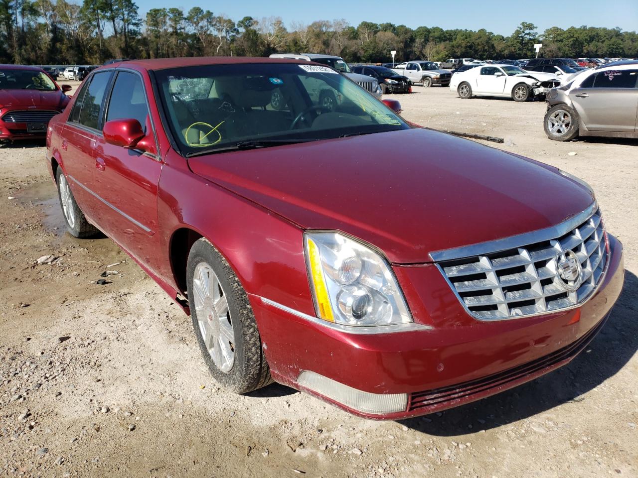 CADILLAC DTS 2008 with VIN 1G6KD57Y38U190180 - Photo from auction