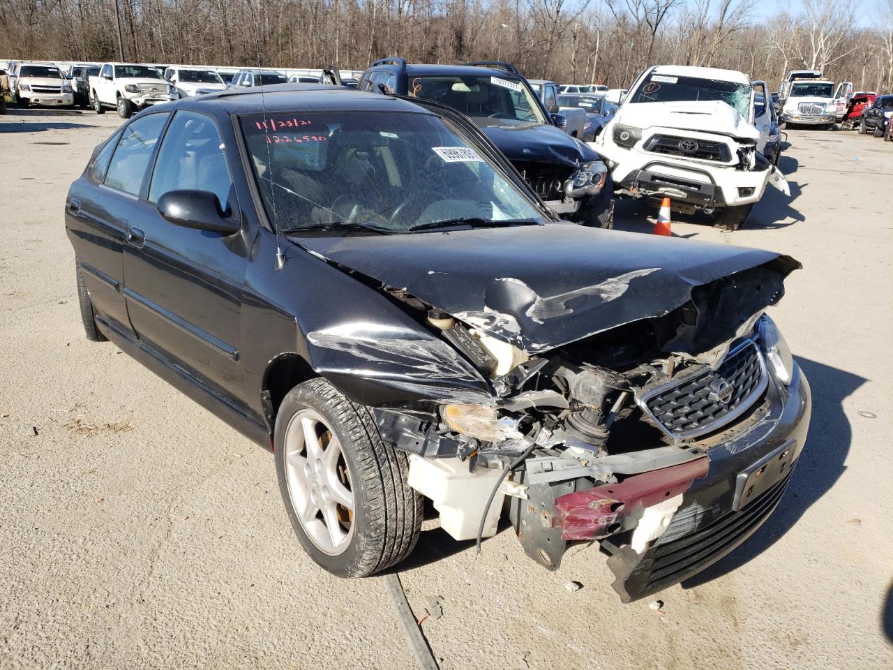 Photo 9 from auction – 2000 NISSAN SENTRA SE with VIN 3N1BB51D3YL103982