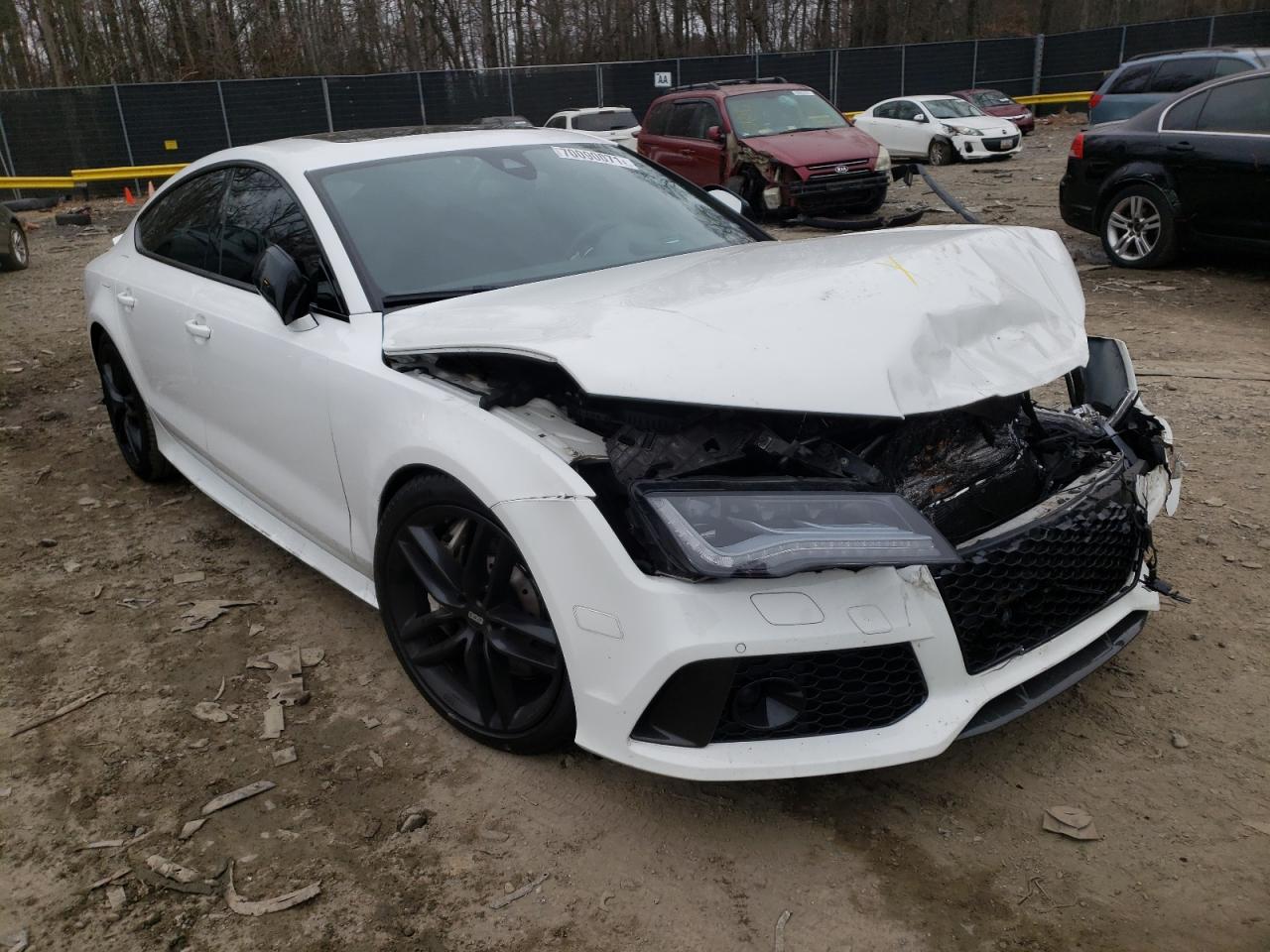AUDI RS7 2015 with VIN WUAW2AFC4FN900801 - Photo from auction