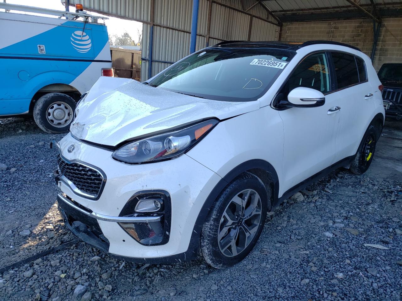 Photo 2 from auction – 2022 KIA SPORTAGE E with VIN KNDPN3AC4N7952475