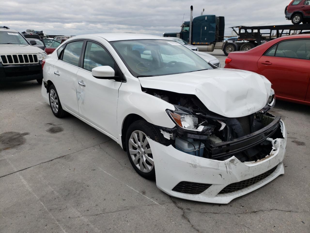 NISSAN SENTRA S 2017 with VIN 3N1AB7AP0HY233366 - Photo from auction