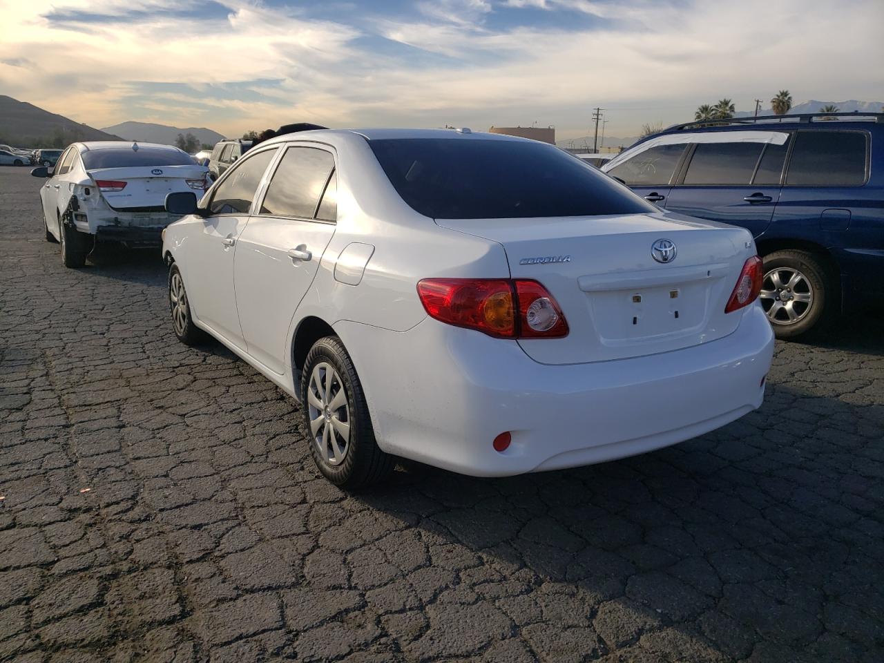 Photo 3 from auction – 2009 TOYOTA COROLLA BA with VIN JTDBL40EX99048861