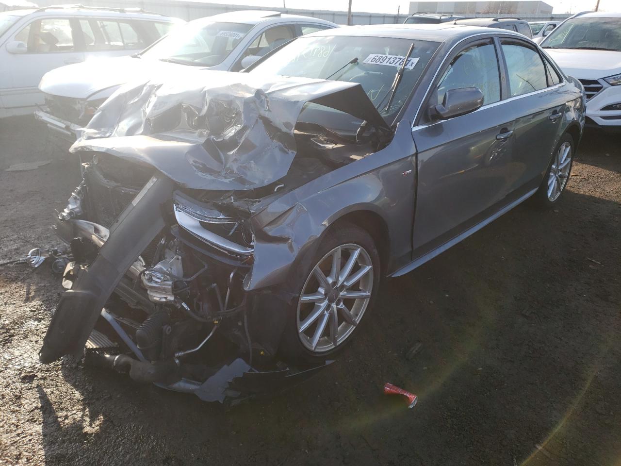 Photo 2 from auction – 2014 AUDI A4 PREMIUM with VIN WAUFFAFL2EA055919