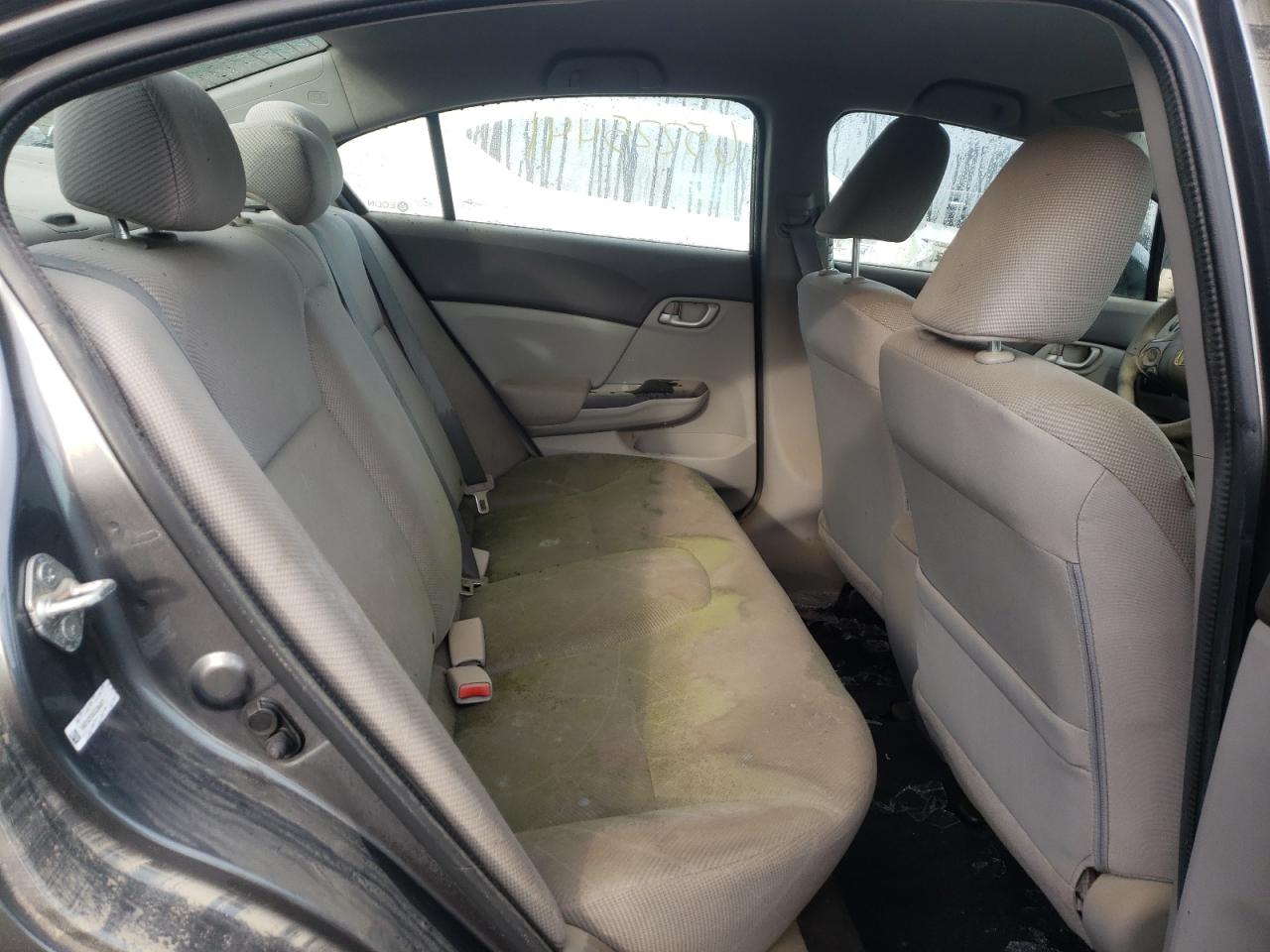 Photo 6 from auction – 2012 HONDA CIVIC LX with VIN 19XFB2F5XCE364571
