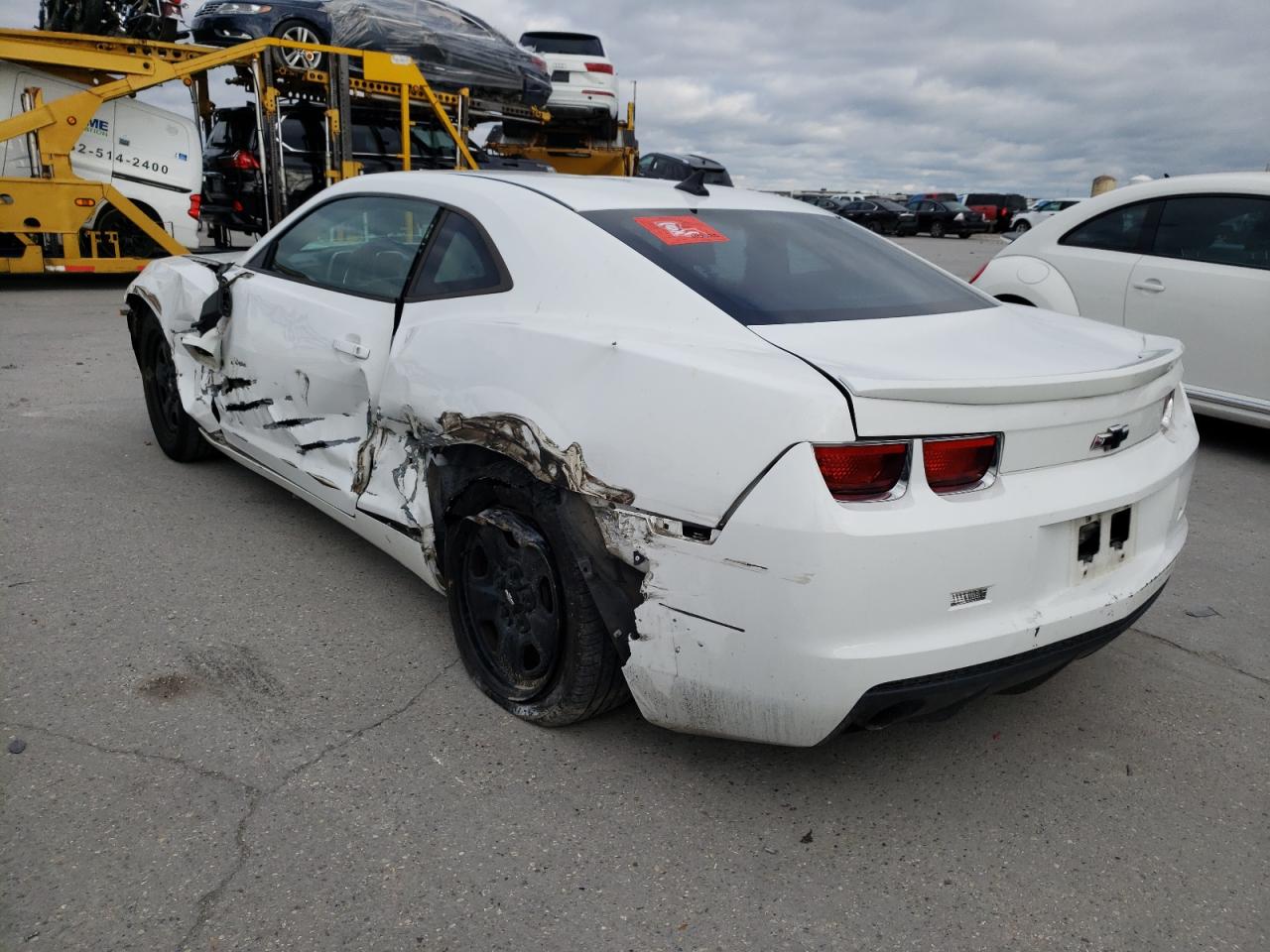 Photo 3 from auction – 2013 CHEVROLET CAMARO with VIN 2G1FA1E35D9199678