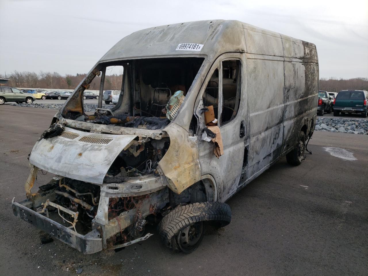 Photo 2 from auction – 2020 RAM PROMASTER with VIN 3C6URVJG5LE140046