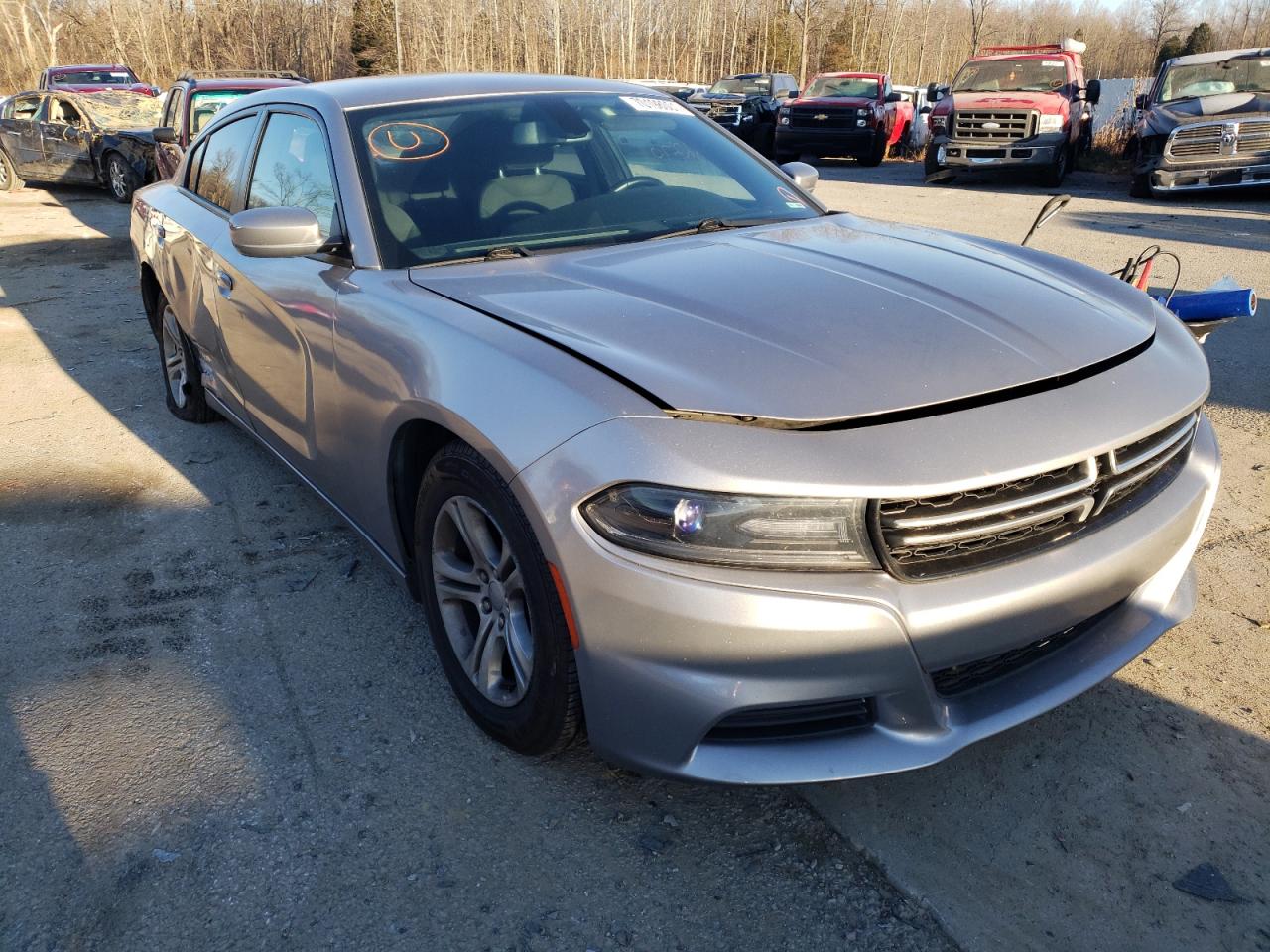 DODGE CHARGER SE 2016 with VIN 2C3CDXBG0GH173581 - Photo from auction