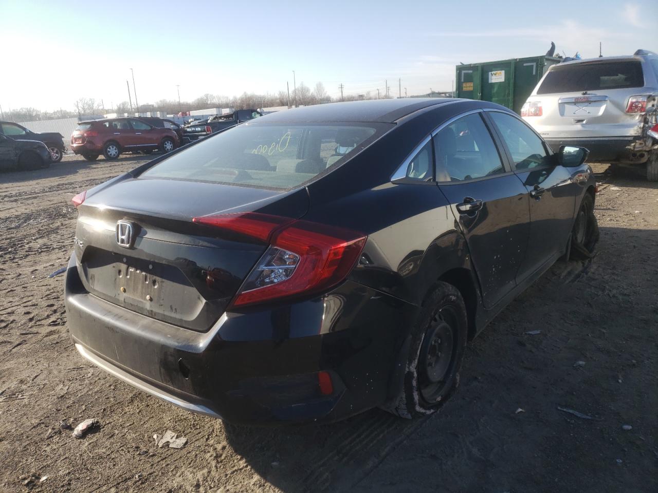 Photo 4 from auction – 2019 HONDA CIVIC LX with VIN 2HGFC2F69KH552329