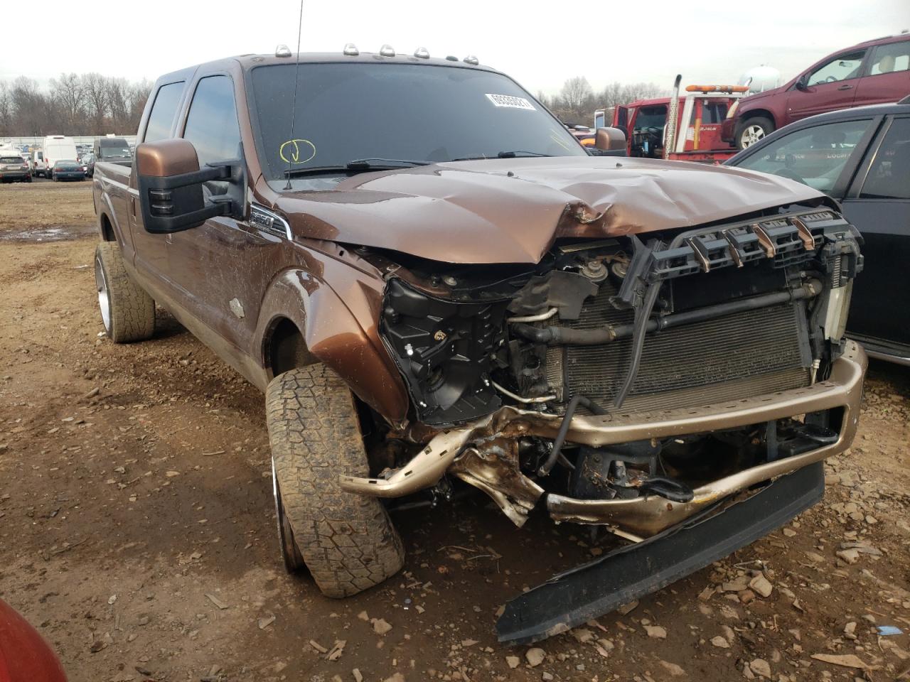 FORD F250 SUPER 2012 with VIN 1FT7W2BT0CEB14118 - Photo from auction