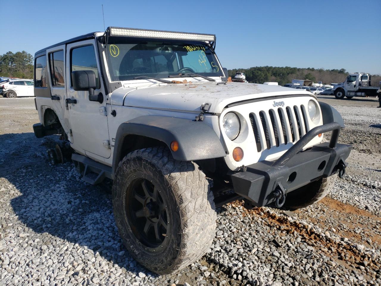 JEEP WRANGLER U 2013 with VIN 1C4BJWDG2DL691147 - Photo from auction