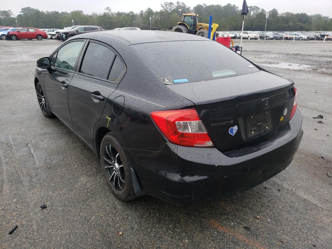 Photo 3 from auction – 2012 HONDA CIVIC LX with VIN 19XFB2F58CE011729