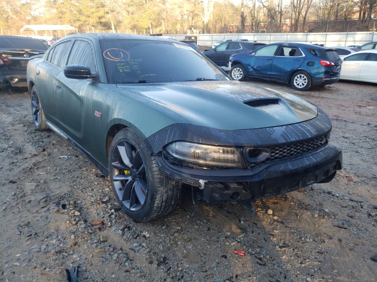 DODGE CHARGER SC 2019 with VIN 2C3CDXGJ1KH678347 - Photo from auction