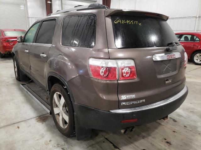 Photo 3 from auction – 2011 GMC ACADIA SLT with VIN 1GKKVRED3BJ136635