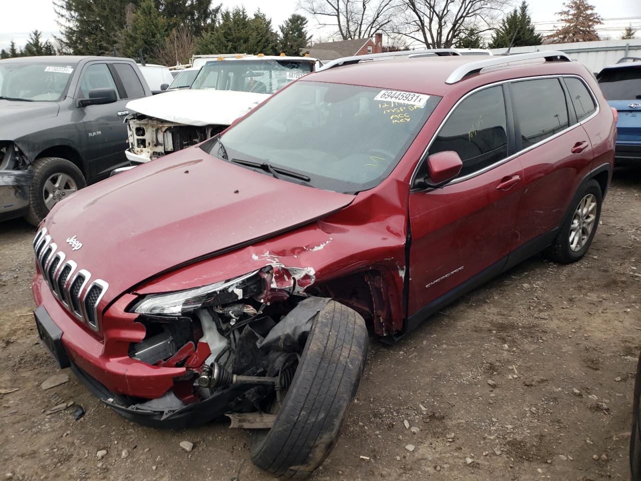 Photo 2 from auction – 2015 JEEP CHEROKEE L with VIN 1C4PJMCB2FW767905